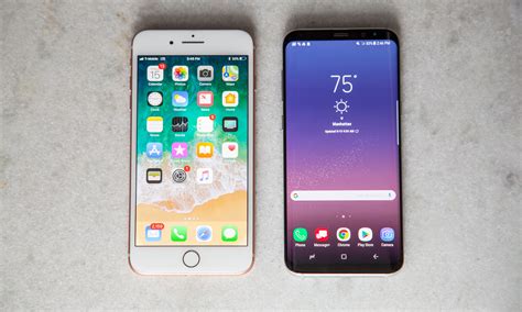 Compare Apple iPhone 8 Plus vs. Samsung Galaxy S8